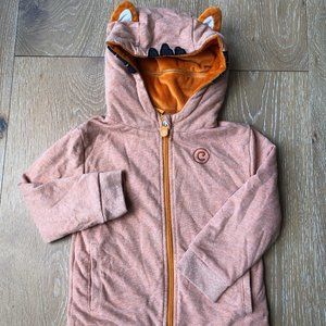 Cubcoats Tamo Tiger Zip Sweatshirt w/hood